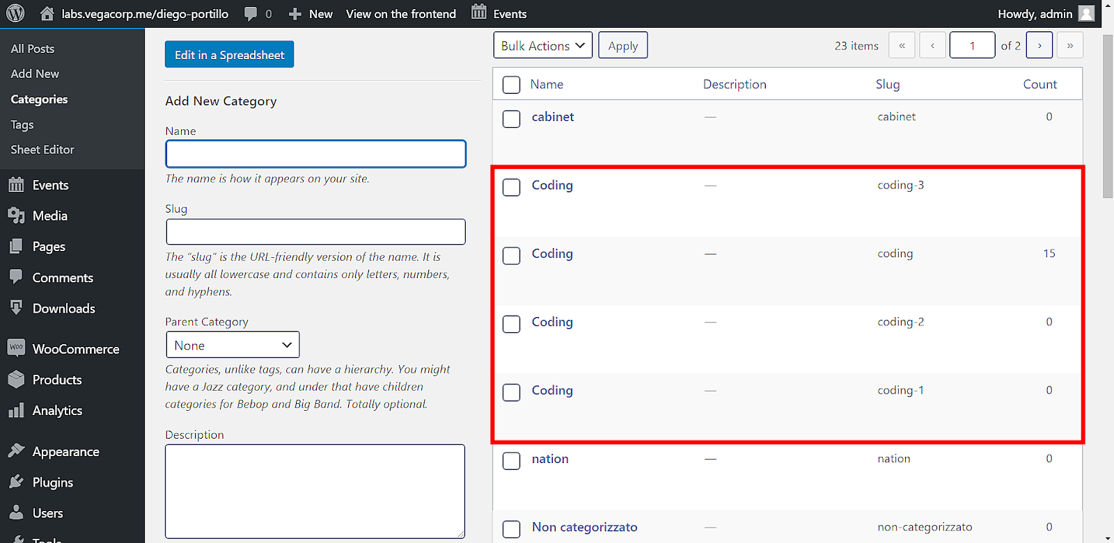 WordPress Title Tag Duplicates