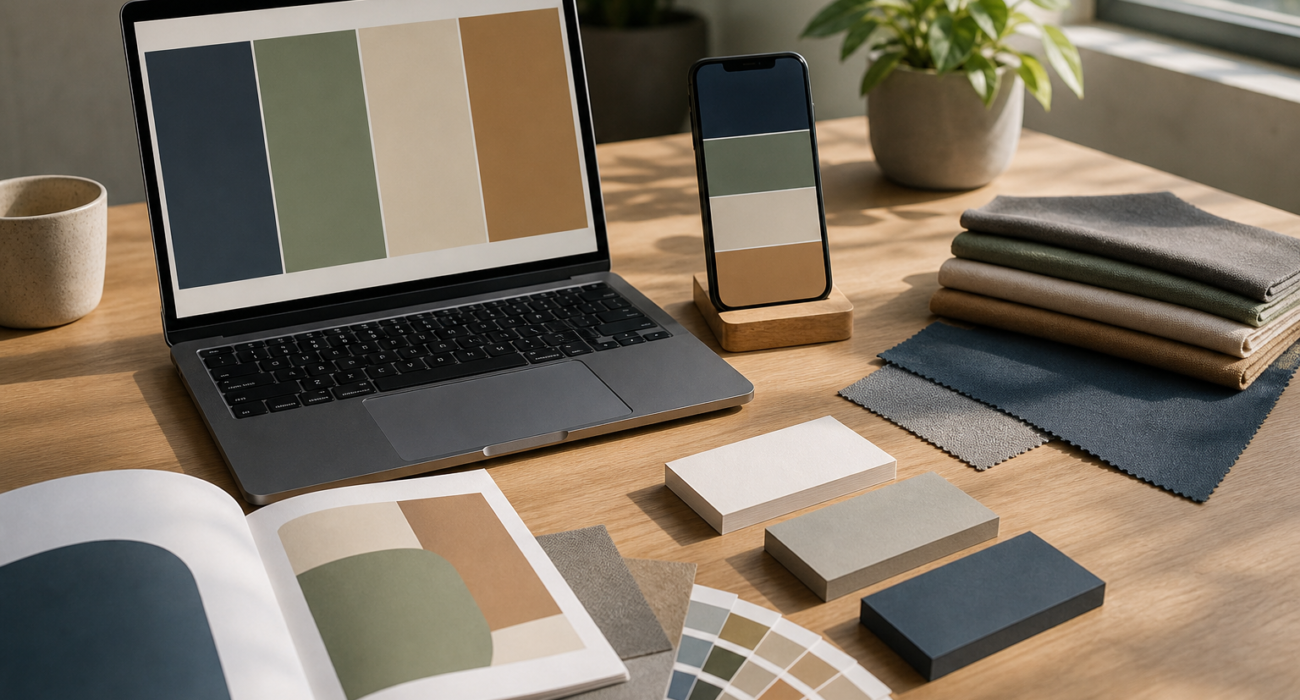 Color Consistency Across Website, Brand Kit, and Print: A Practical Guide for Small Business Sites