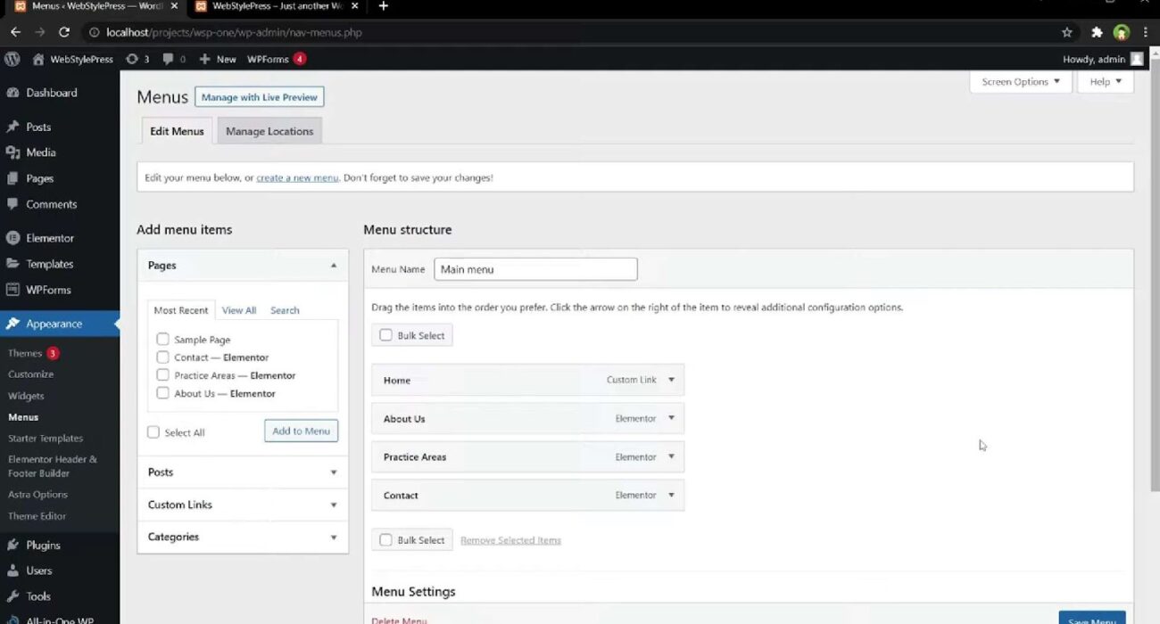 How to Replicate Menus in WordPress Easily
