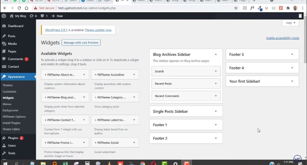 Resolving WordPress Widget Display Problems